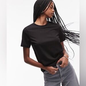 Arket Premium Pima Cotton Tee Black M EUC